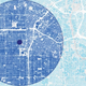 Cities with an orderly, gridded pattern experience a much greater heat island effect, according to a new study.